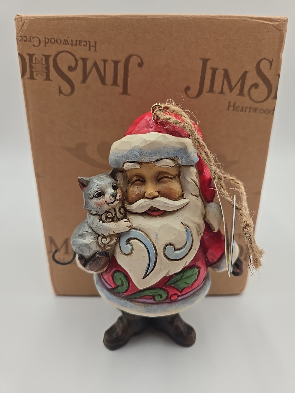 Jim Shore 5 Ornaments, Ornament Display Hanger ORIGINAL BOXES all ORNAMENTS (1) - Picture 4 of 13